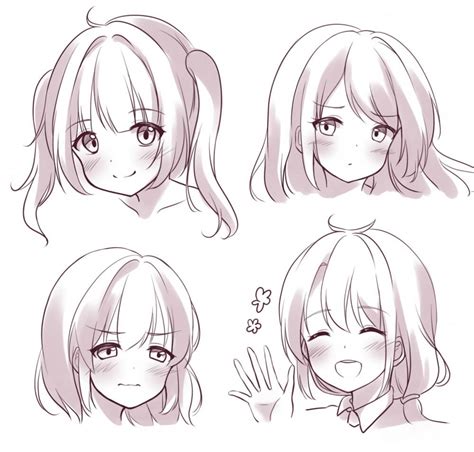 イラスト 女の子 書き方|女の子 絵 面編.